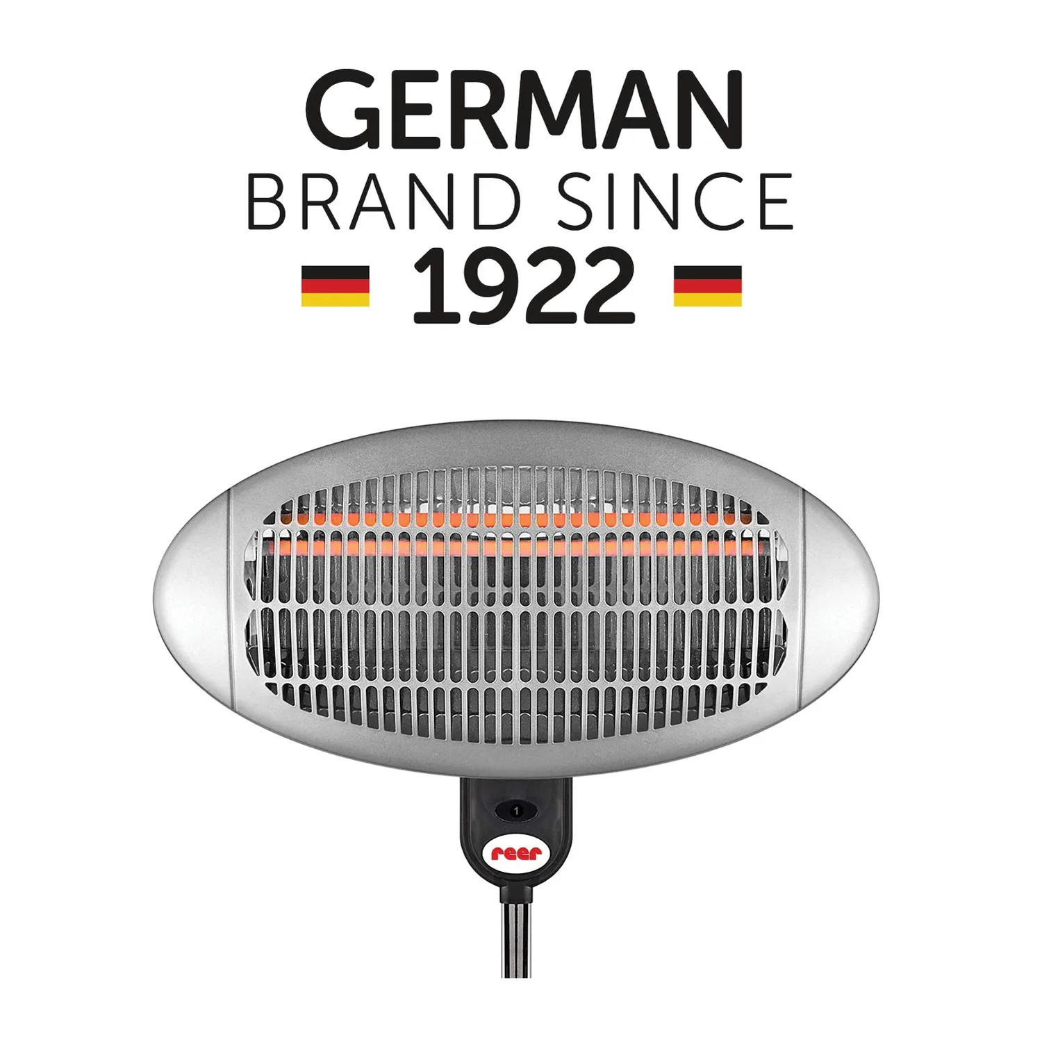 Reer Wickeltischstrahler Heizstrahler 650 Watt mit Standfuß