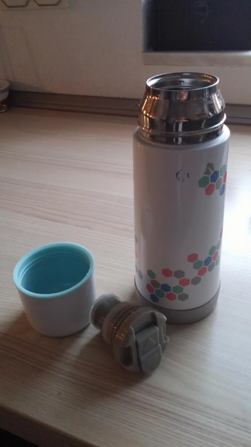 Reer 90310 DesignLine Isolierflasche 350 ml Edelstahl