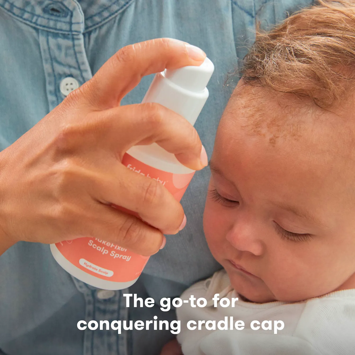 Frida Baby Milchschorf Duo Spray + Maske Aloe
