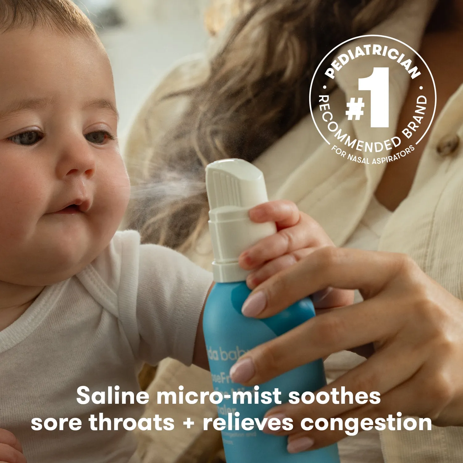 Frida Baby Saline Mist Inhalator Kochsalz