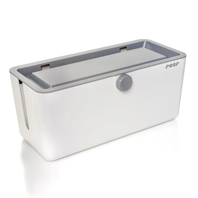 reer 78020 CableGuard Kabelbox weiß kindersicher