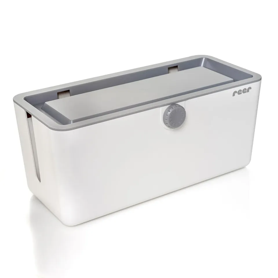 reer 78020 CableGuard Kabelbox weiß kindersicher