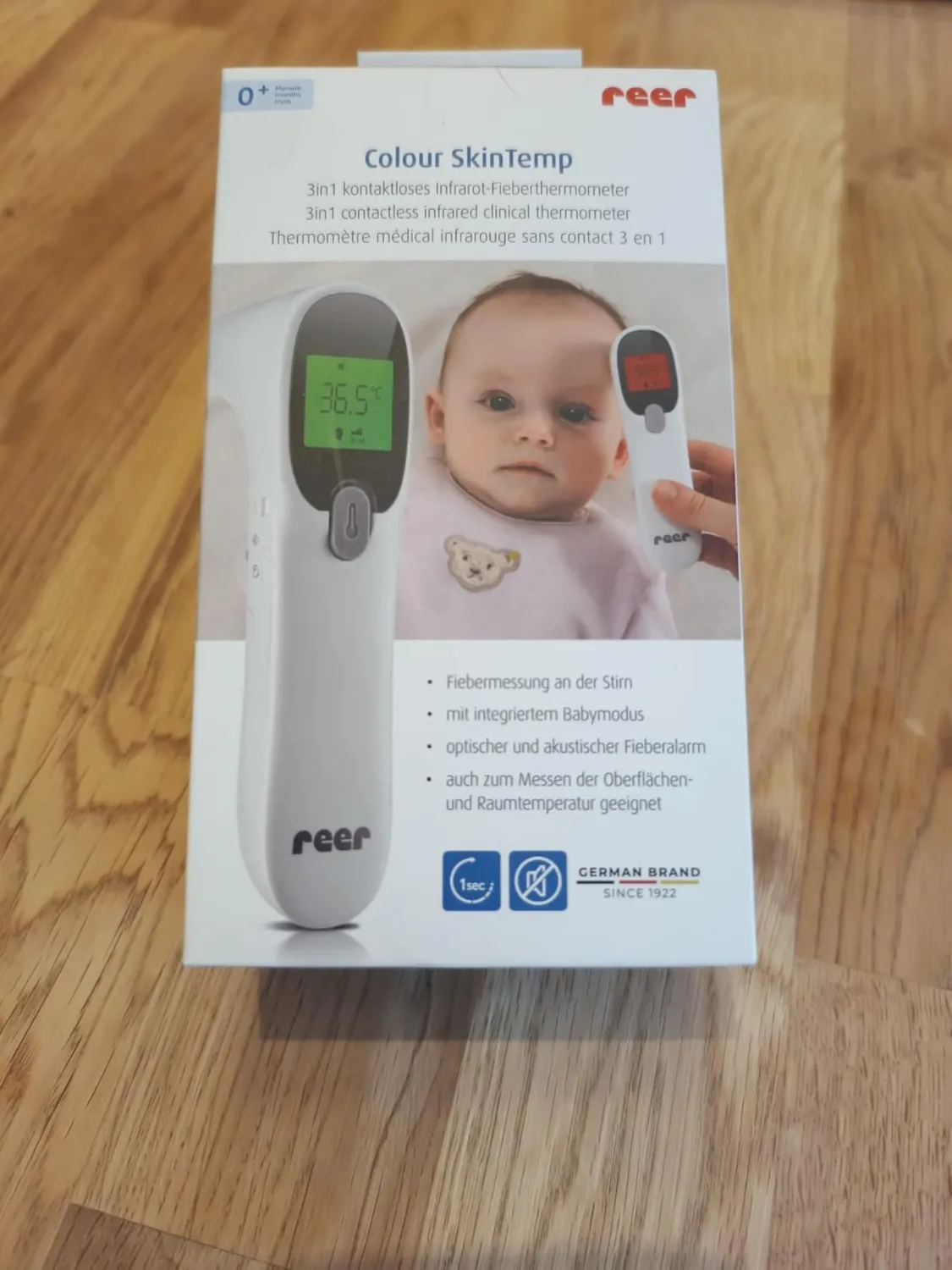 reer Colour SkinTemp Stirnthermometer 3in1