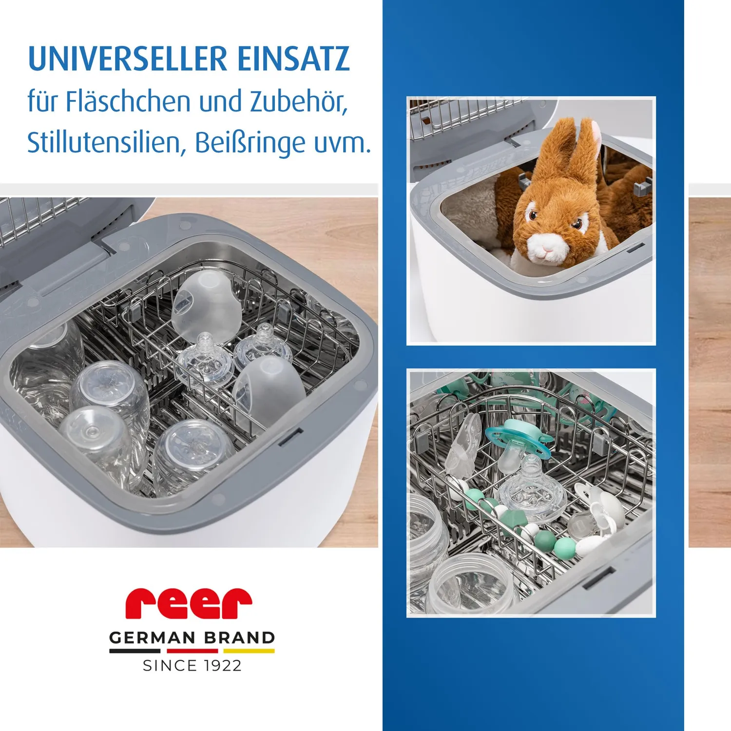 reer UV-C Desinfektionsgerät Sterilisator mit Trockner