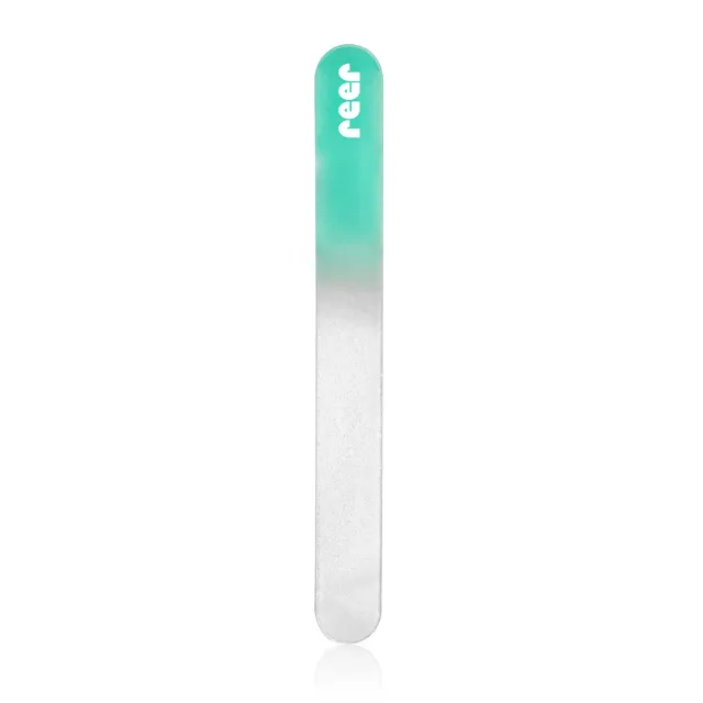 Reer PremiumCare Baby Glas-Nagelfeile weiß schonend
