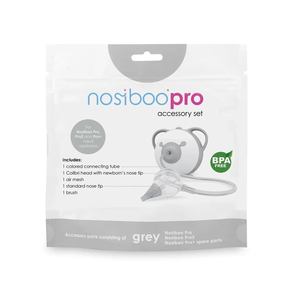 nosiboo Pro Zubehörset Nasensauger blau