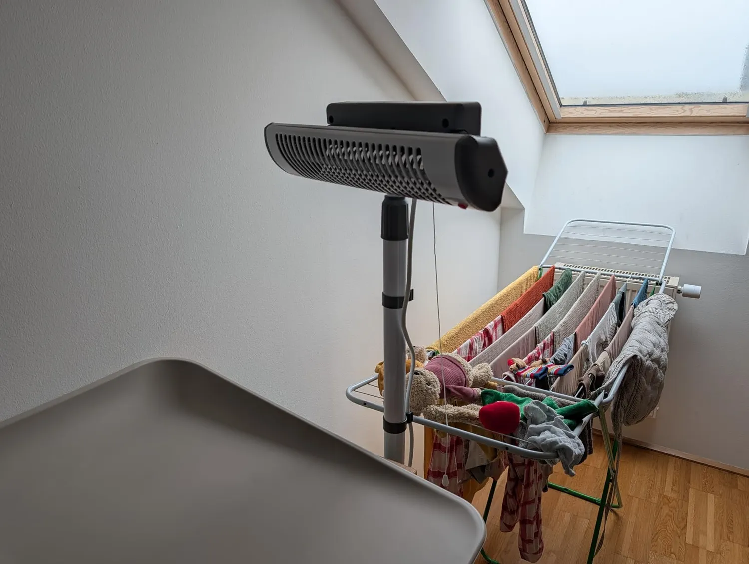 reer EasyHeat Flex Wärmestrahler Wickeltisch Standgerät 500W