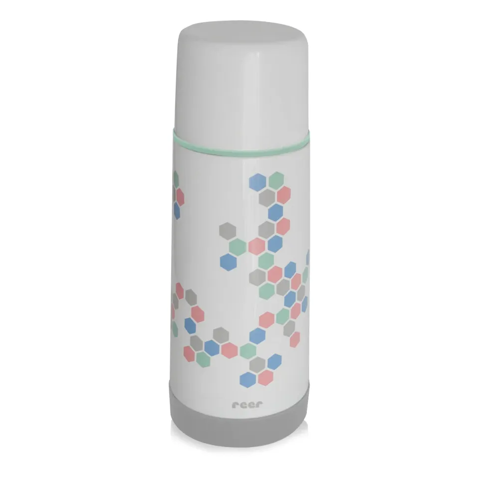 Reer 90310 DesignLine Isolierflasche 350 ml Edelstahl