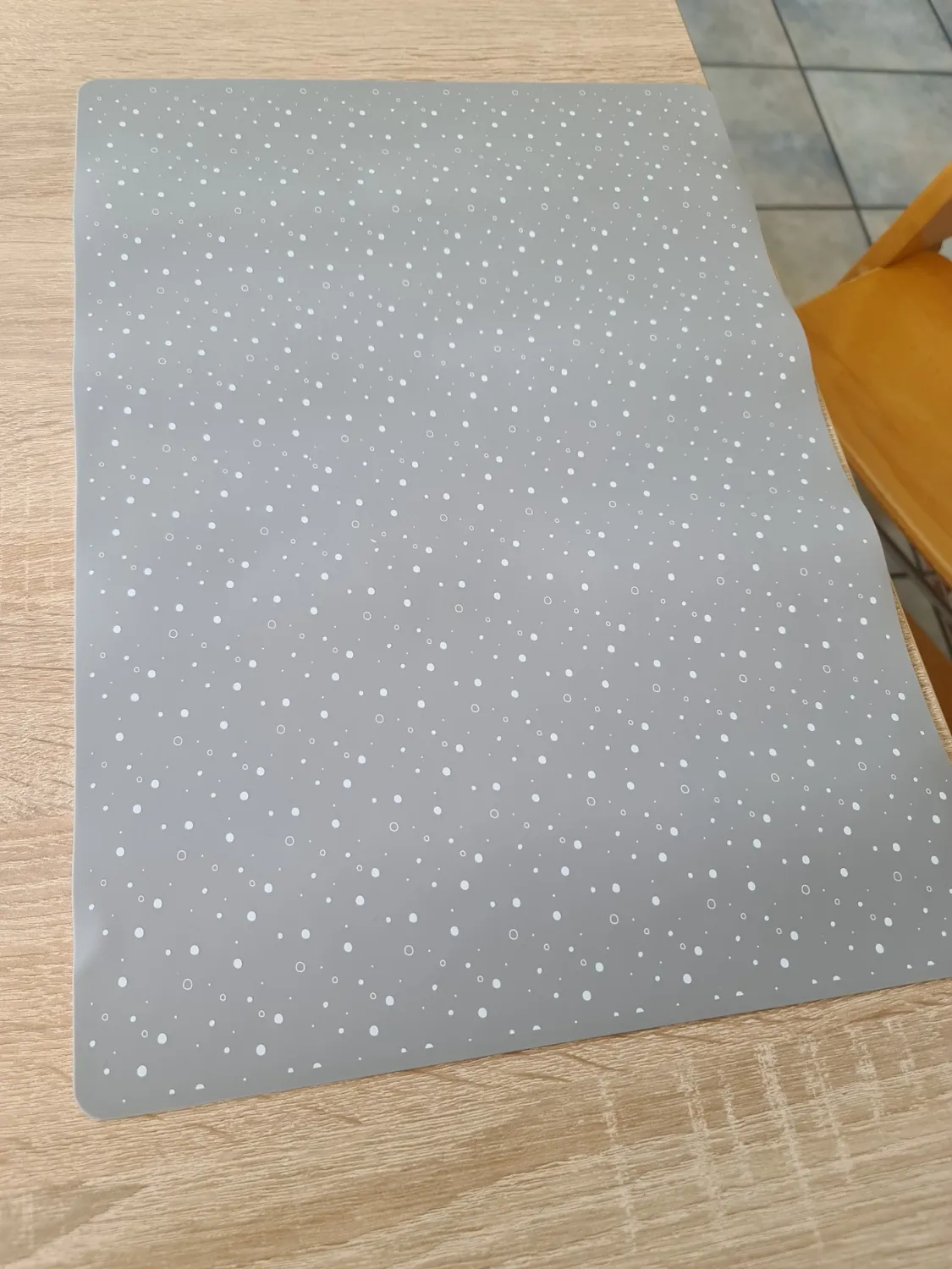 Reer Eat'n Tidy 25021 Tischset Silikon grau rutschfest