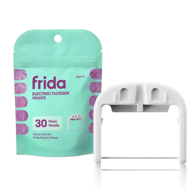 Frida Kids Electric Flosser Ersatzköpfe 30 Stück