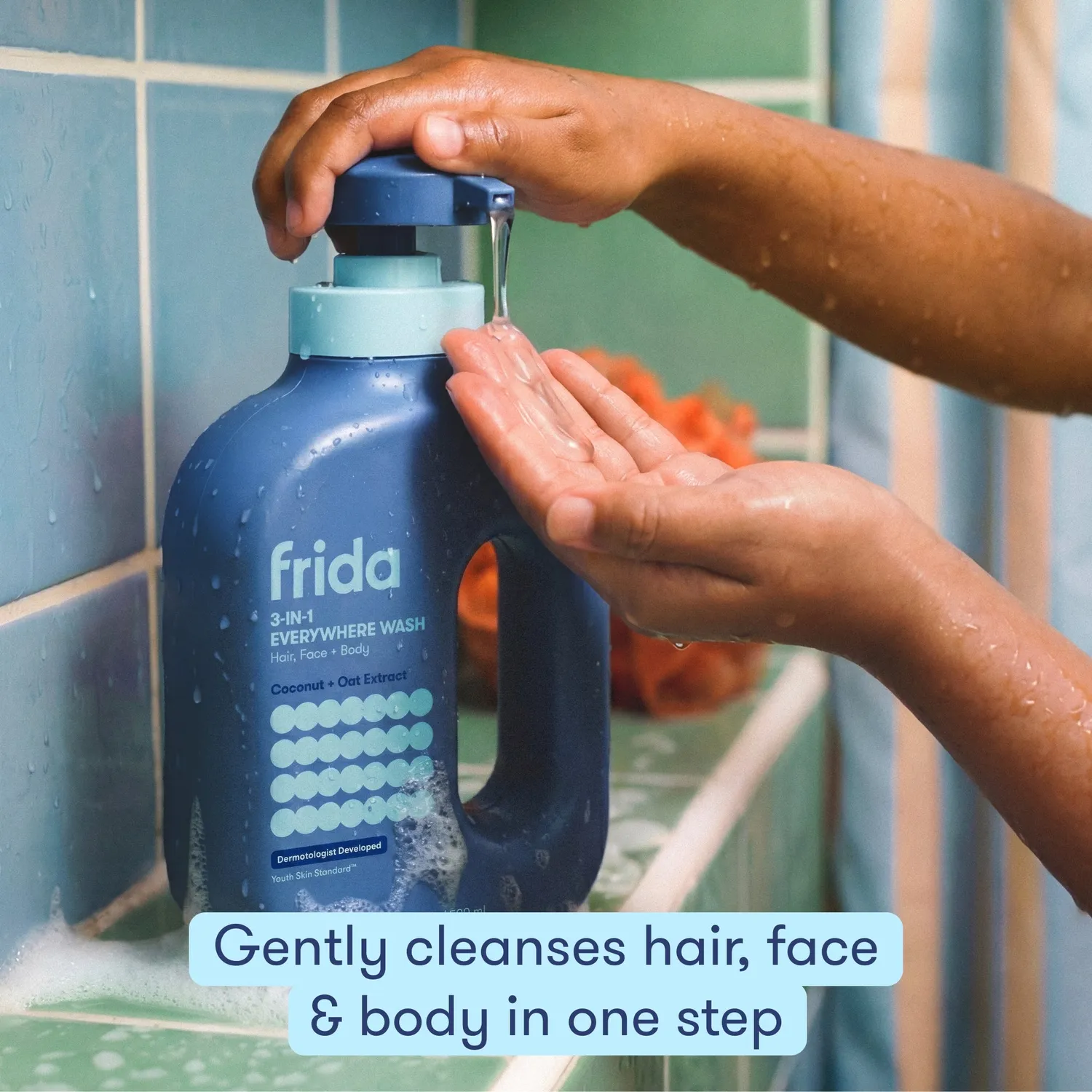 Frida Kids 3-in-1 Everywhere Wash Duschgel Aloe Hafer