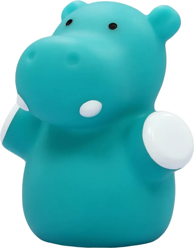 Reer lumilu Mini Zoo Hippo Nachtlicht Nilpferd blau LED