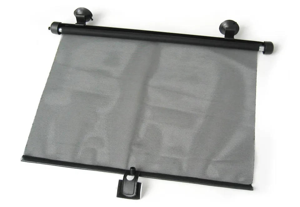 Reer Sonnenrollo Auto 42x50 cm mit Saugnäpfen einrollbar