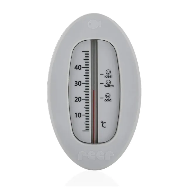 Reer Baby-Thermometer Badethermometer grau bruchsicher