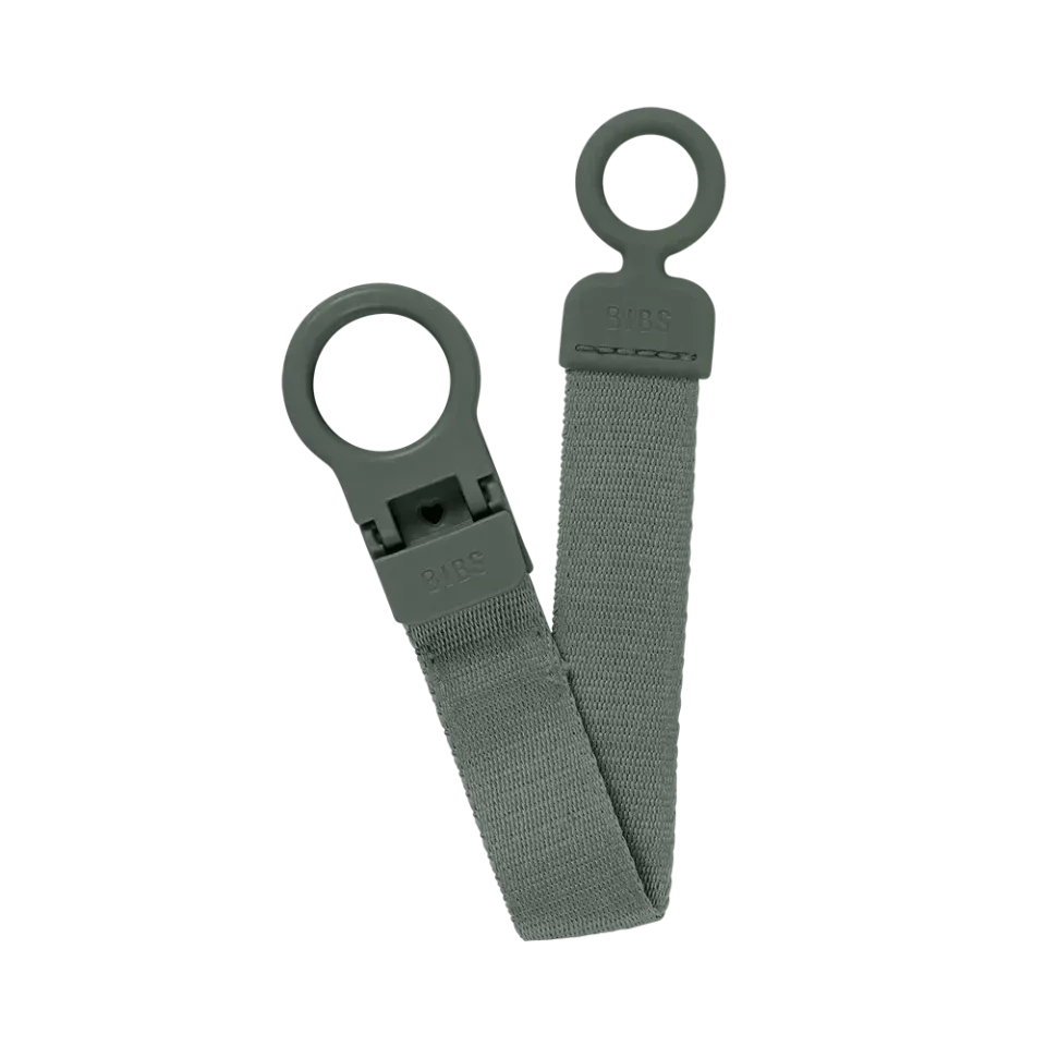 BIBS Schnullerclip Loop Pine BPA-frei Textil