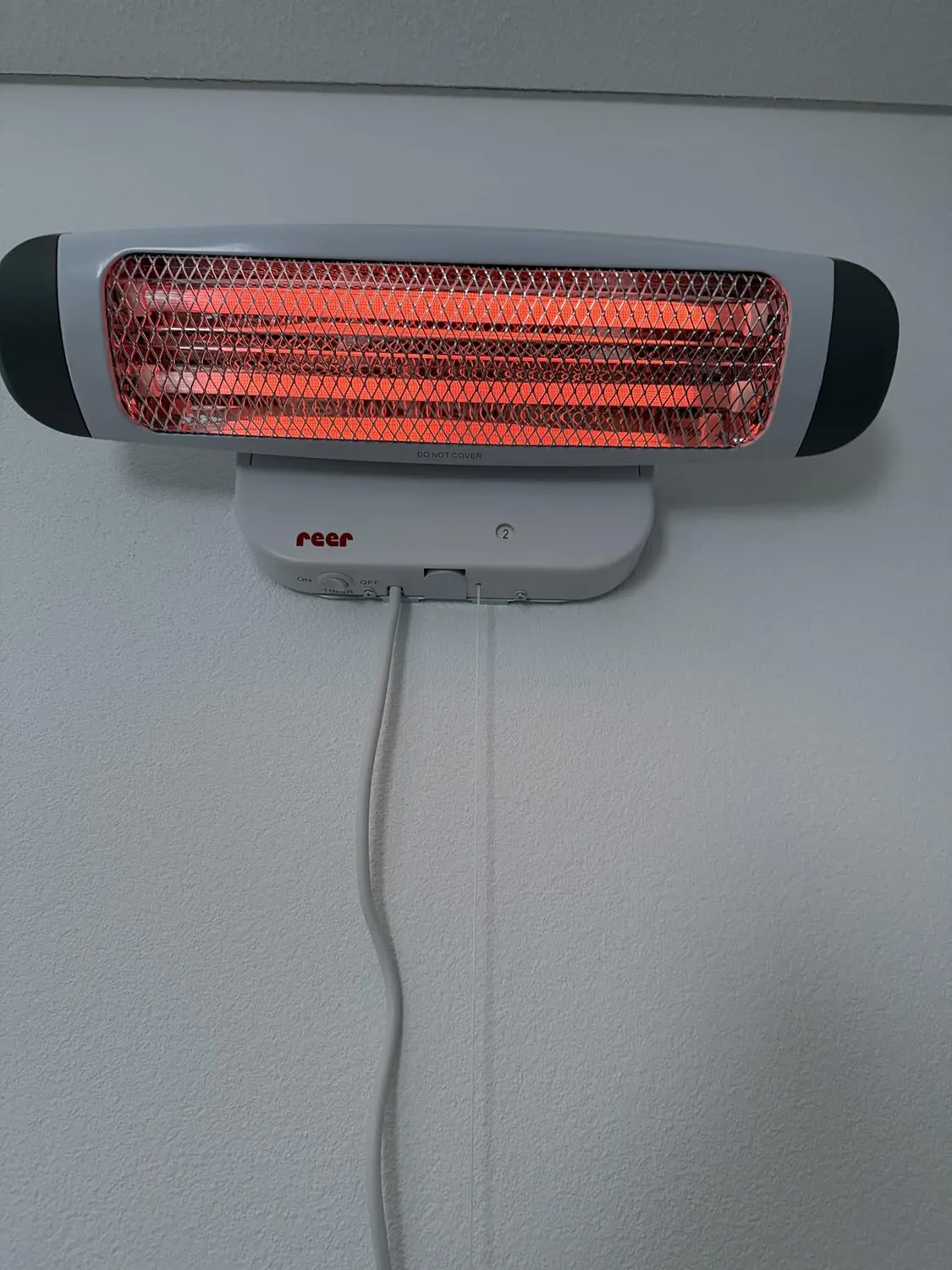 reer FeelWell Wickeltischstrahler 2 Heizstufen