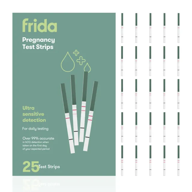 Frida Fertility Pregnancy Teststreifen 25 Stück sensitiv
