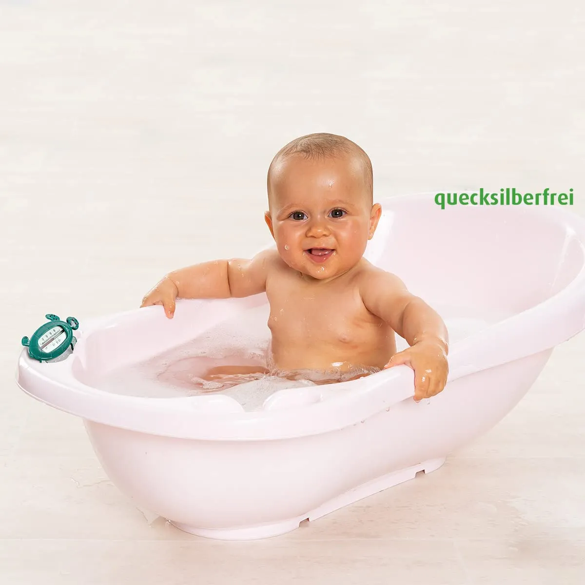 Reer Schildkröte Baby-Badethermometer quecksilberfrei