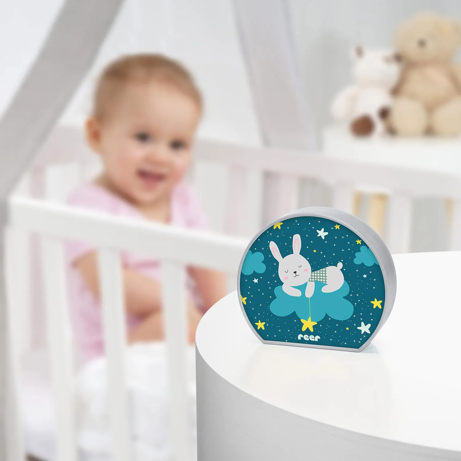 Reer MyBabyLight Hase Nachtlicht batteriebetrieben