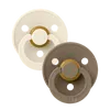 BIBS Colour Schnuller 2er-Pack Dark Oak Latex