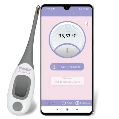 reer Basalthermometer Zyklustracker mit App Bluetooth