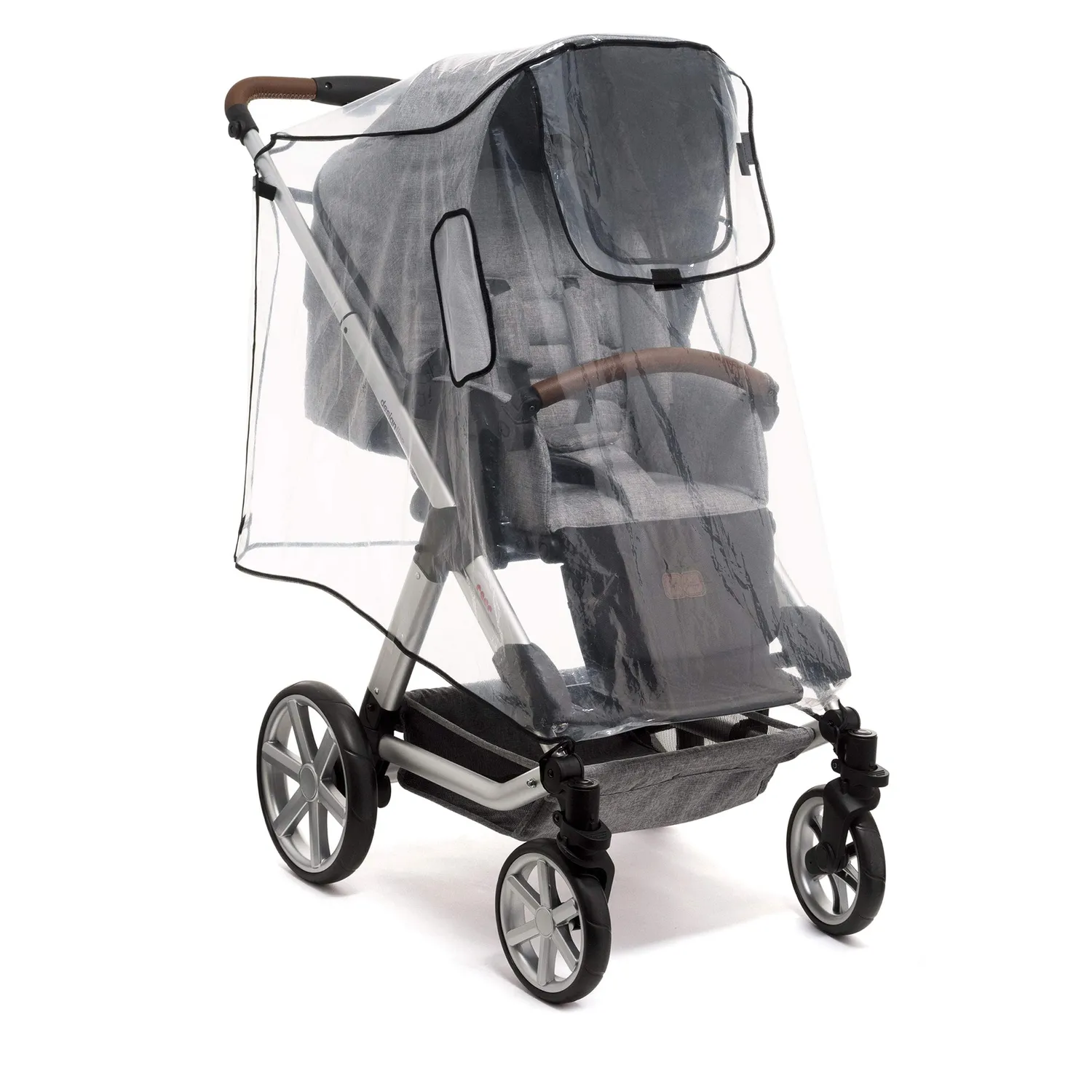Reer RainCover Active Regenschutz Buggy transparent