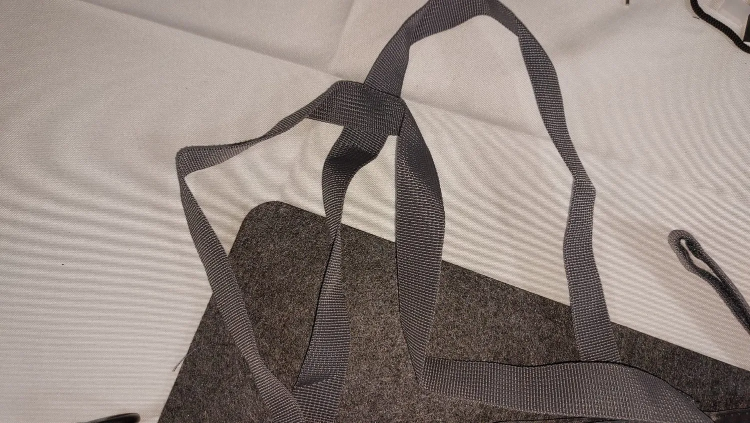 Reer Growing Kinderwagen-Einkaufstasche rPET grau 45x38 cm