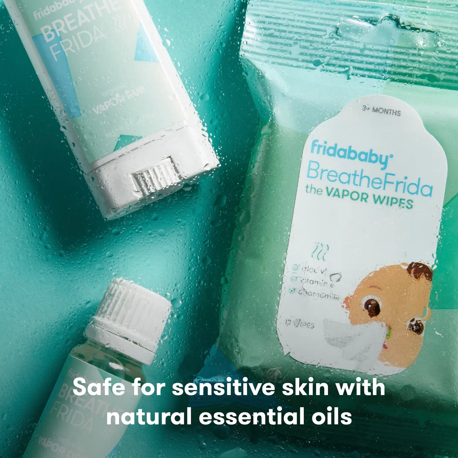 Frida Baby Breathe Easy Kit Schnupfen-Set 3-teilig