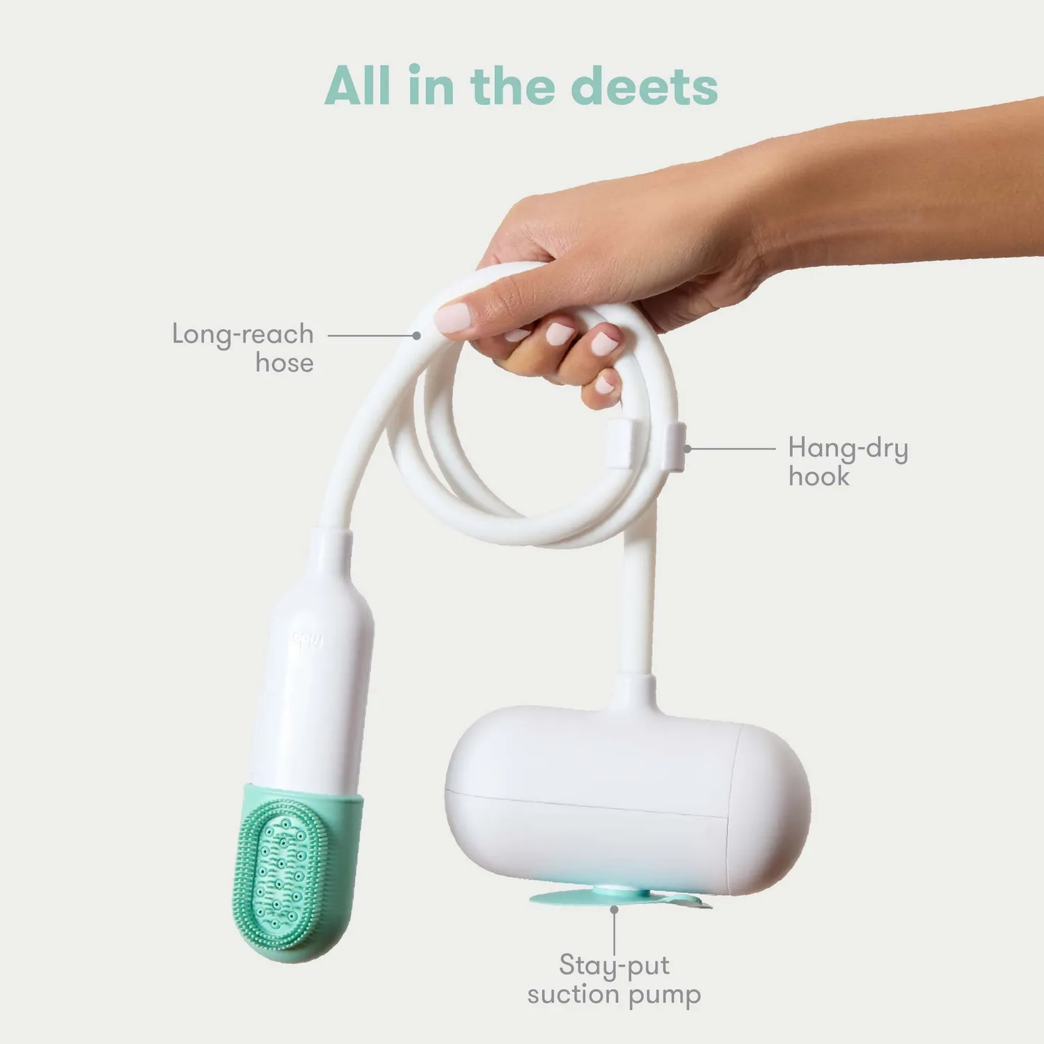 Frida Baby Control the Flow Badebrause mit Pumpe