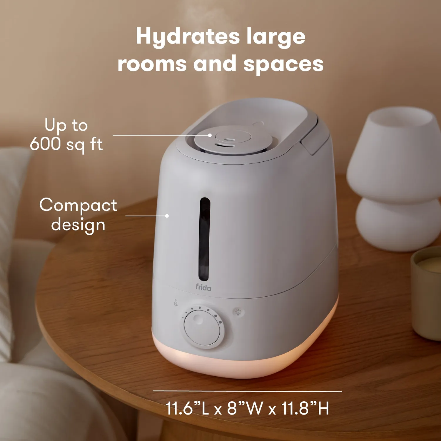 Frida Baby Humidifier XL Luftbefeuchter 6L mit Nachtlicht