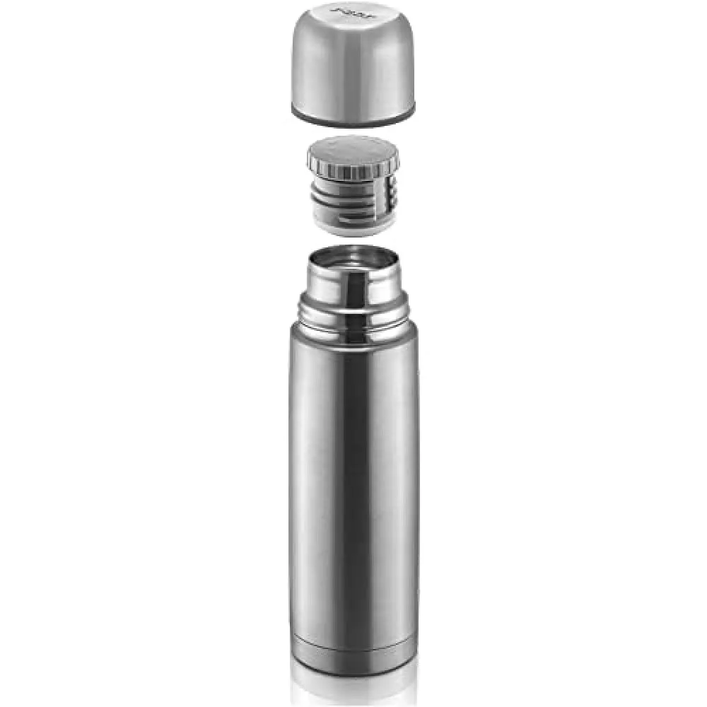 reer Pure 90308 Isolier-Flasche 350 ml silber Edelstahl