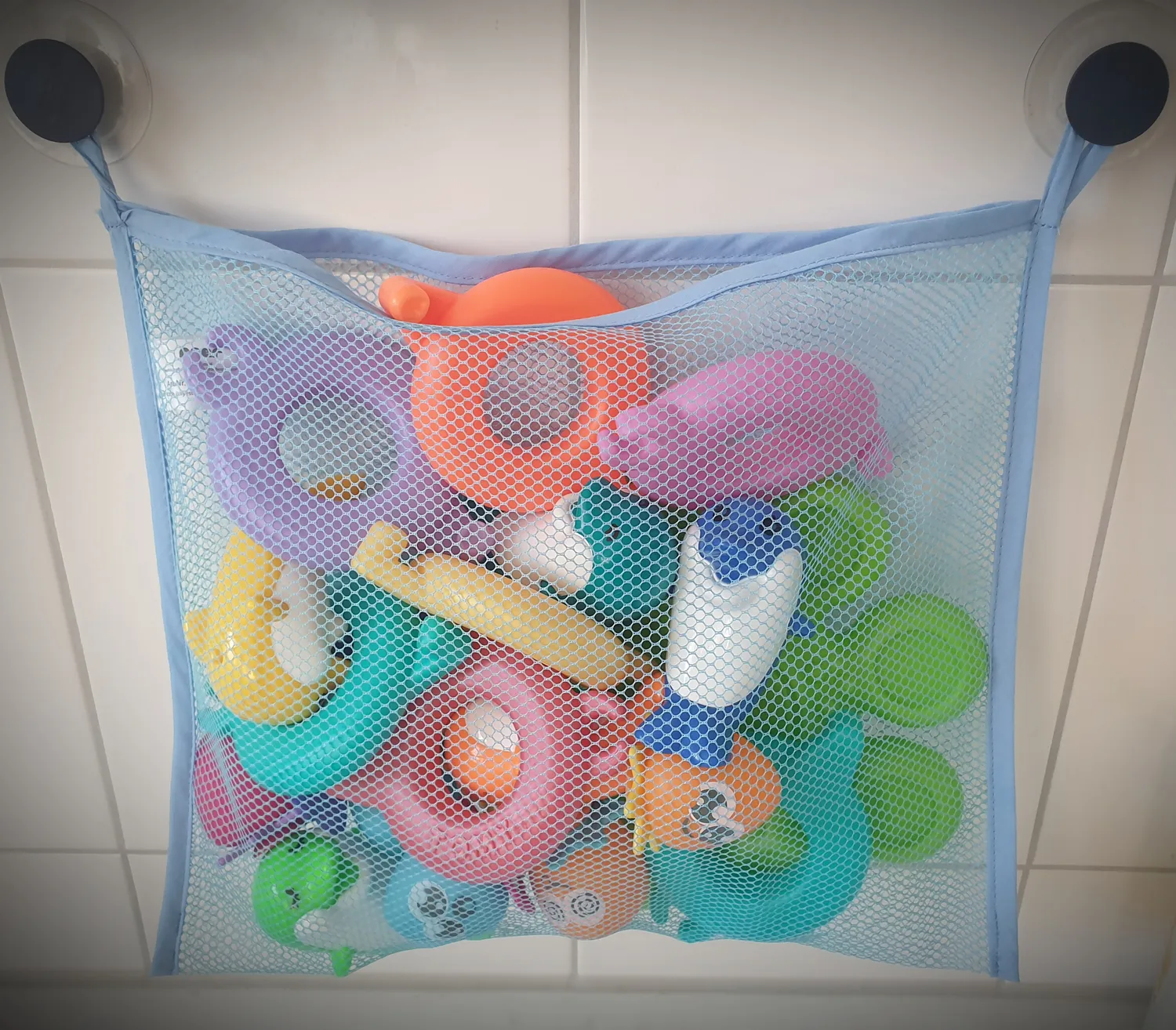 Reer MyHappyBath Spielzeugnetz Badewanne 43x36 cm hellblau