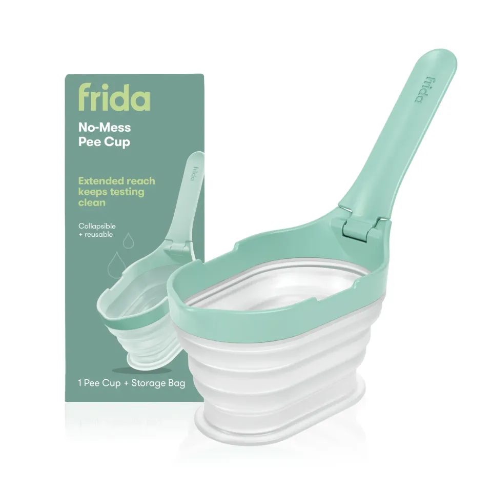 Frida Fertility No-Mess Urinbecher faltbar mit Tasche