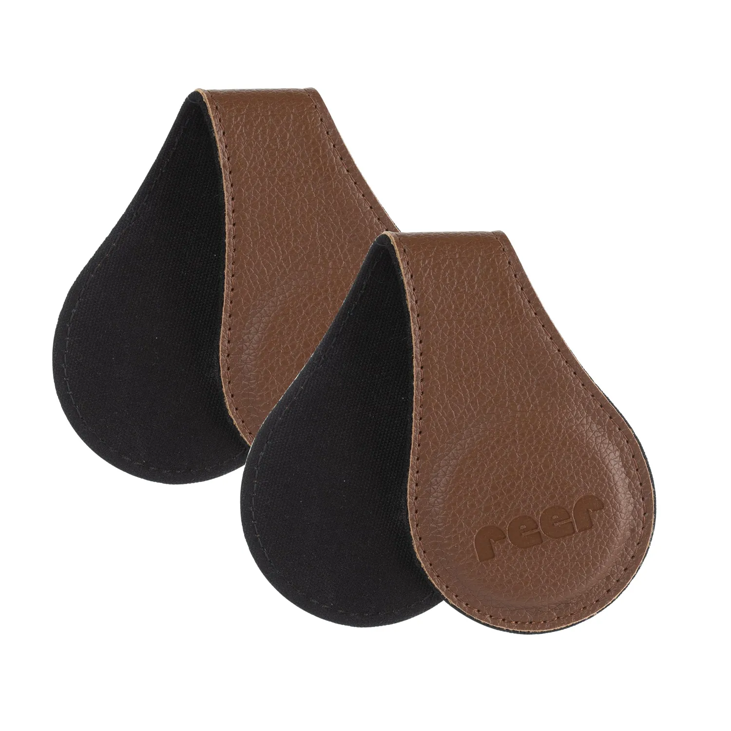 Reer Clip&Go Magnetclip braun für Kinderwagen 2er-Set