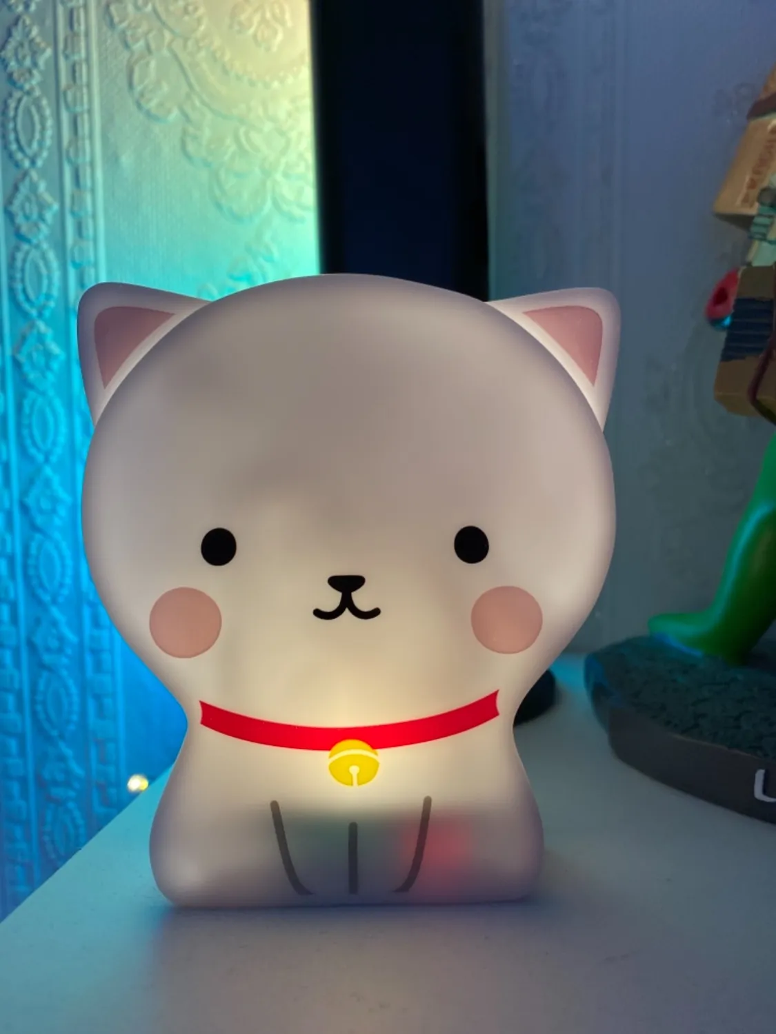 reer lumilu Cute Friends Katze Nachtlicht weiß