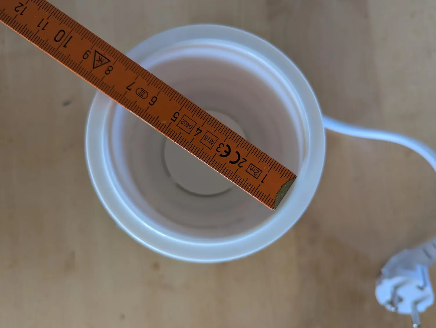 reer Simply Hot Flaschenwärmer Weiß Grau Wasserbad