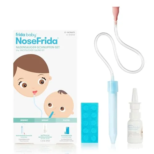 Frida Baby NoseFrida Nasensauger Set mit Spray BPA-frei Box