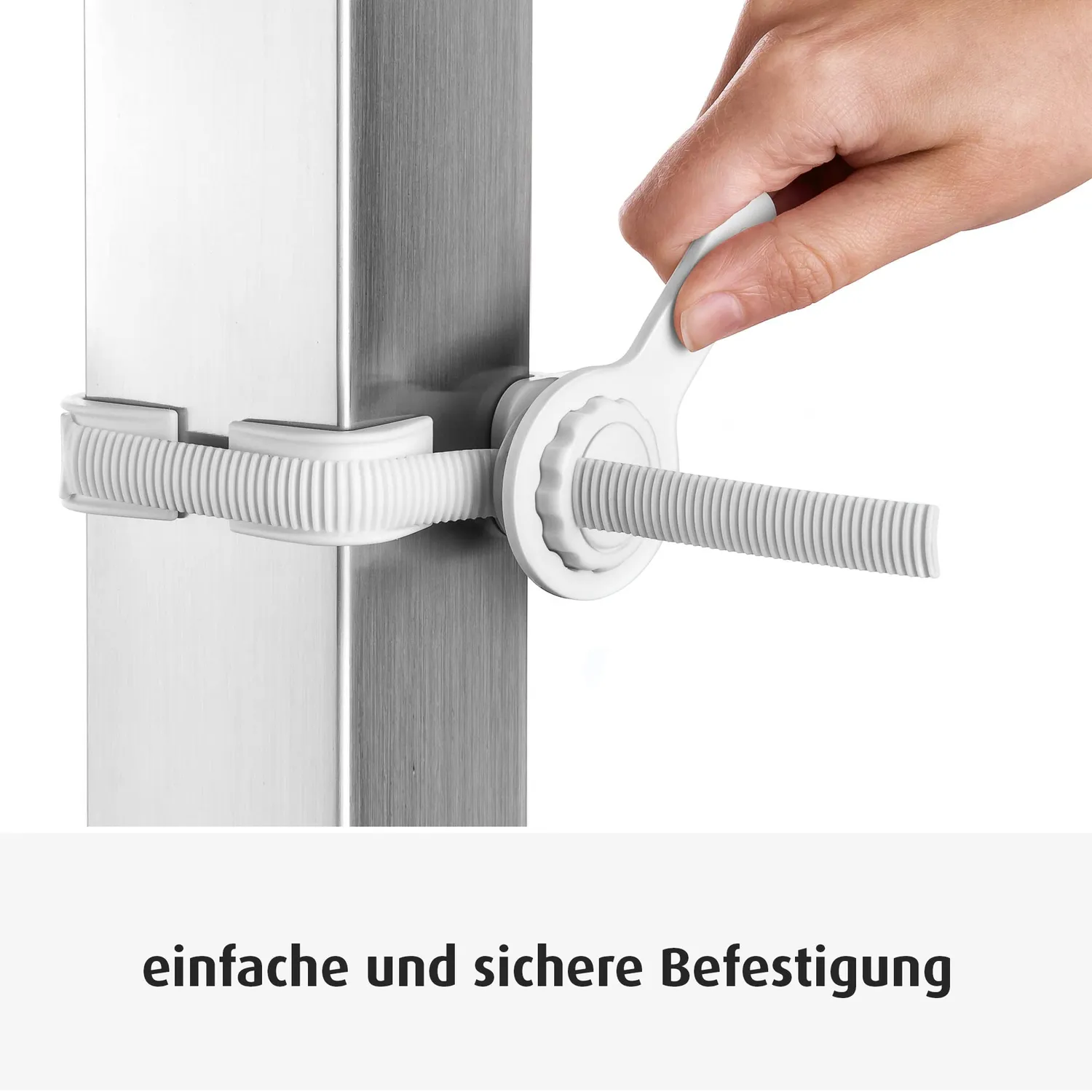 Reer StairFlex Geländerbefestigung weiß 87 cm