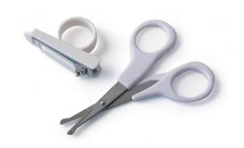 Reer 70882 Nagelpflege-Set 2-teilig Edelstahl Baby