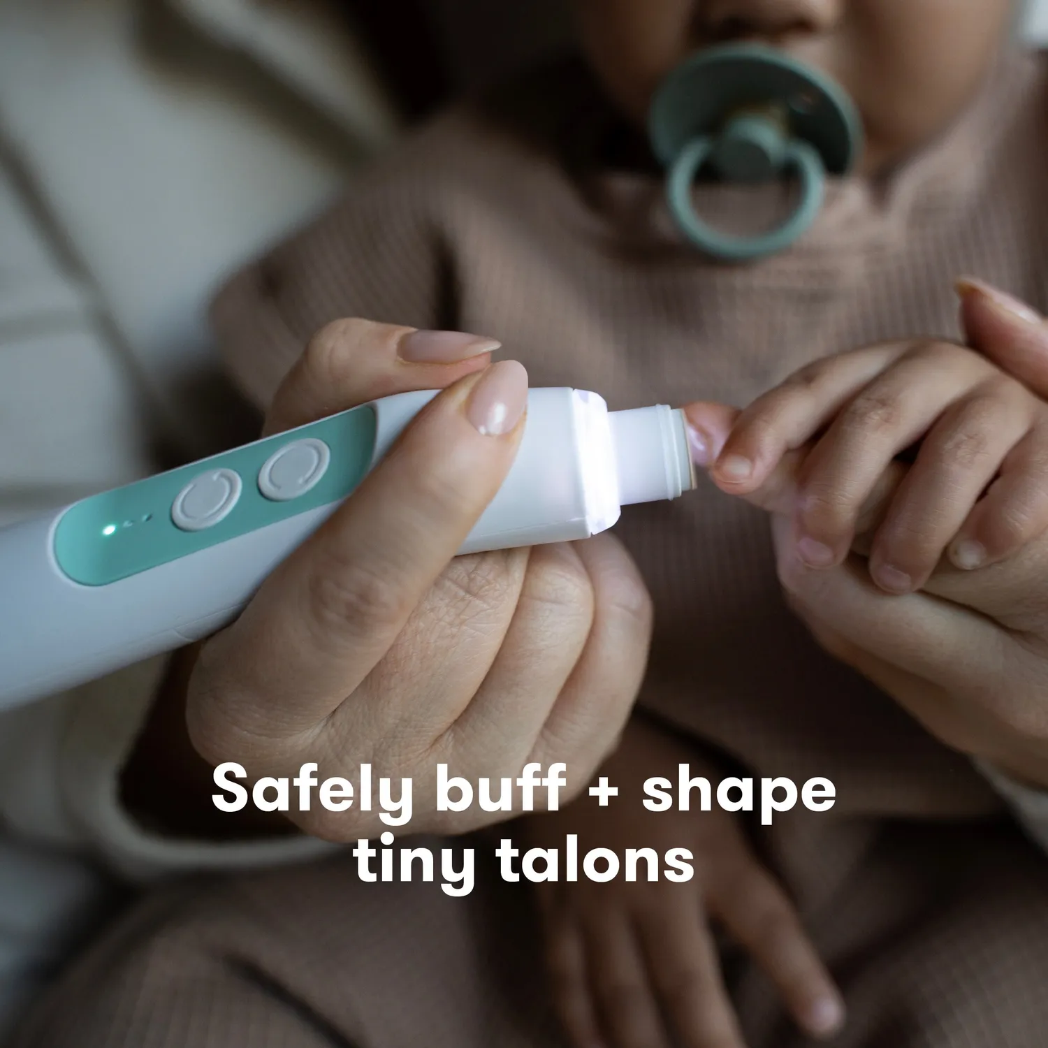 Frida Baby Elektrische Nagelfeile Baby LED 4 Aufsätze