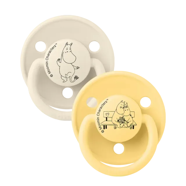 BIBS x Moomin De Lux Schnuller 2er Moomintroll Latex