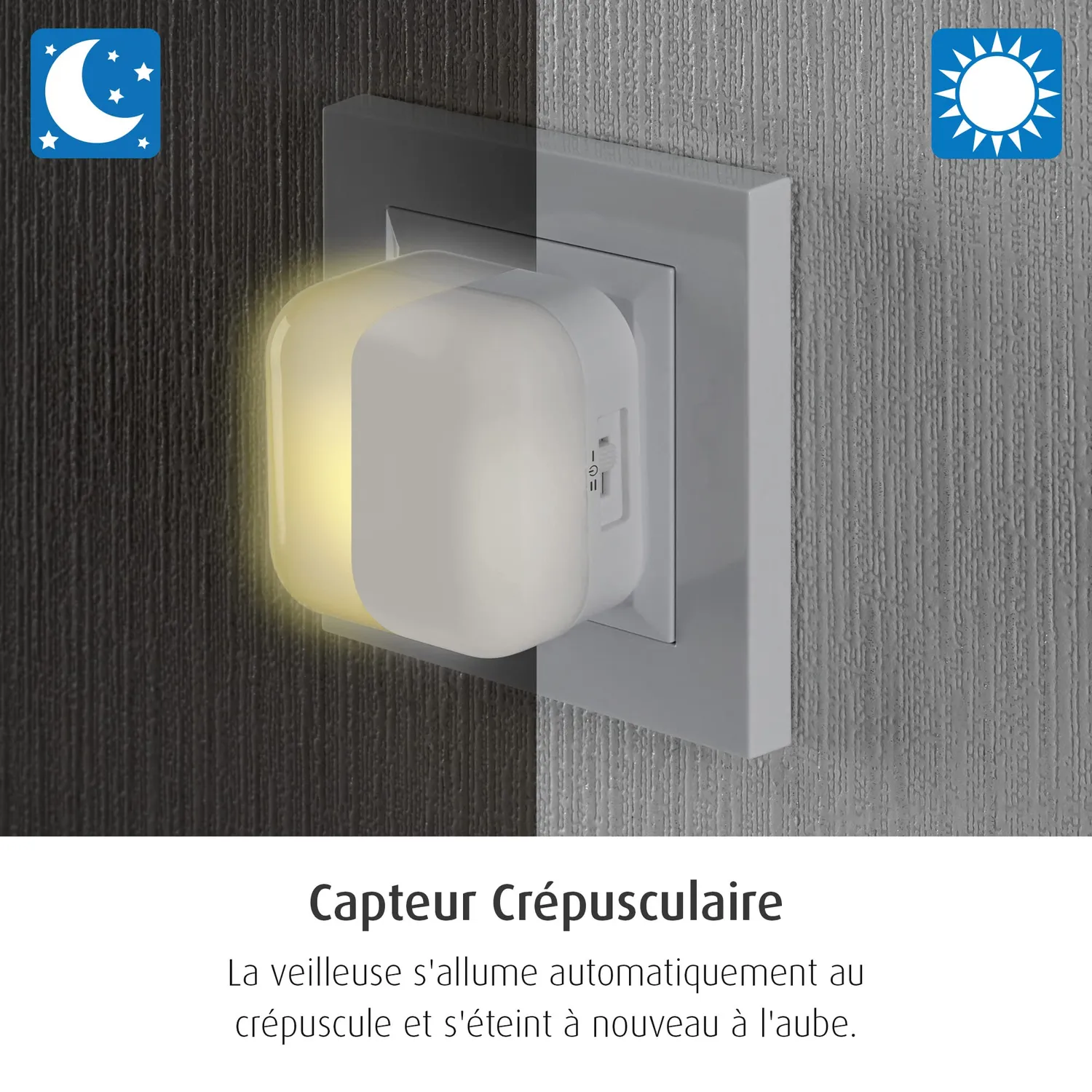 Reer SleepLight 52401 Nachtlicht hellgrau Akku