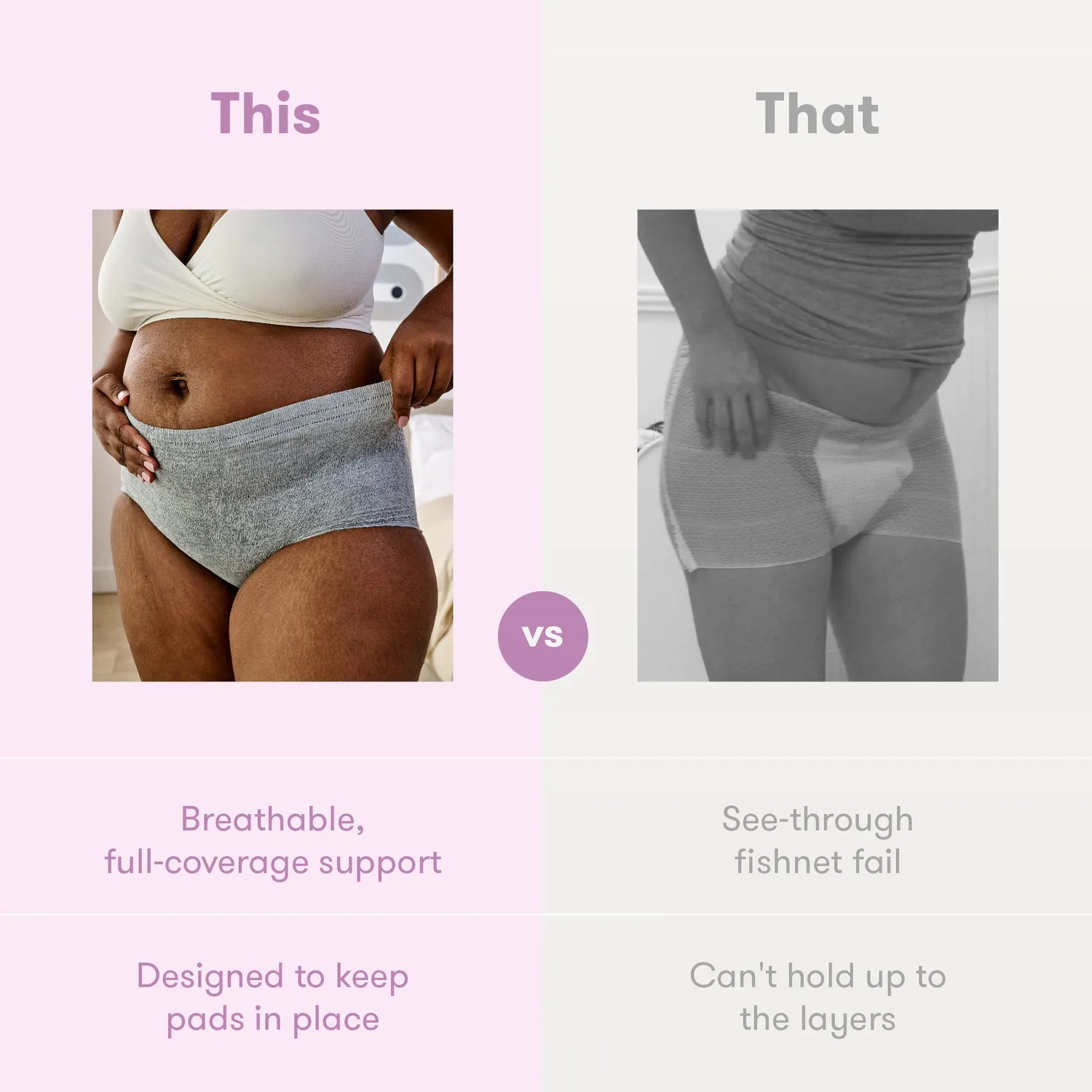 Frida Mom Postpartum Slip Einweg 8er High-Waist atmungsaktiv