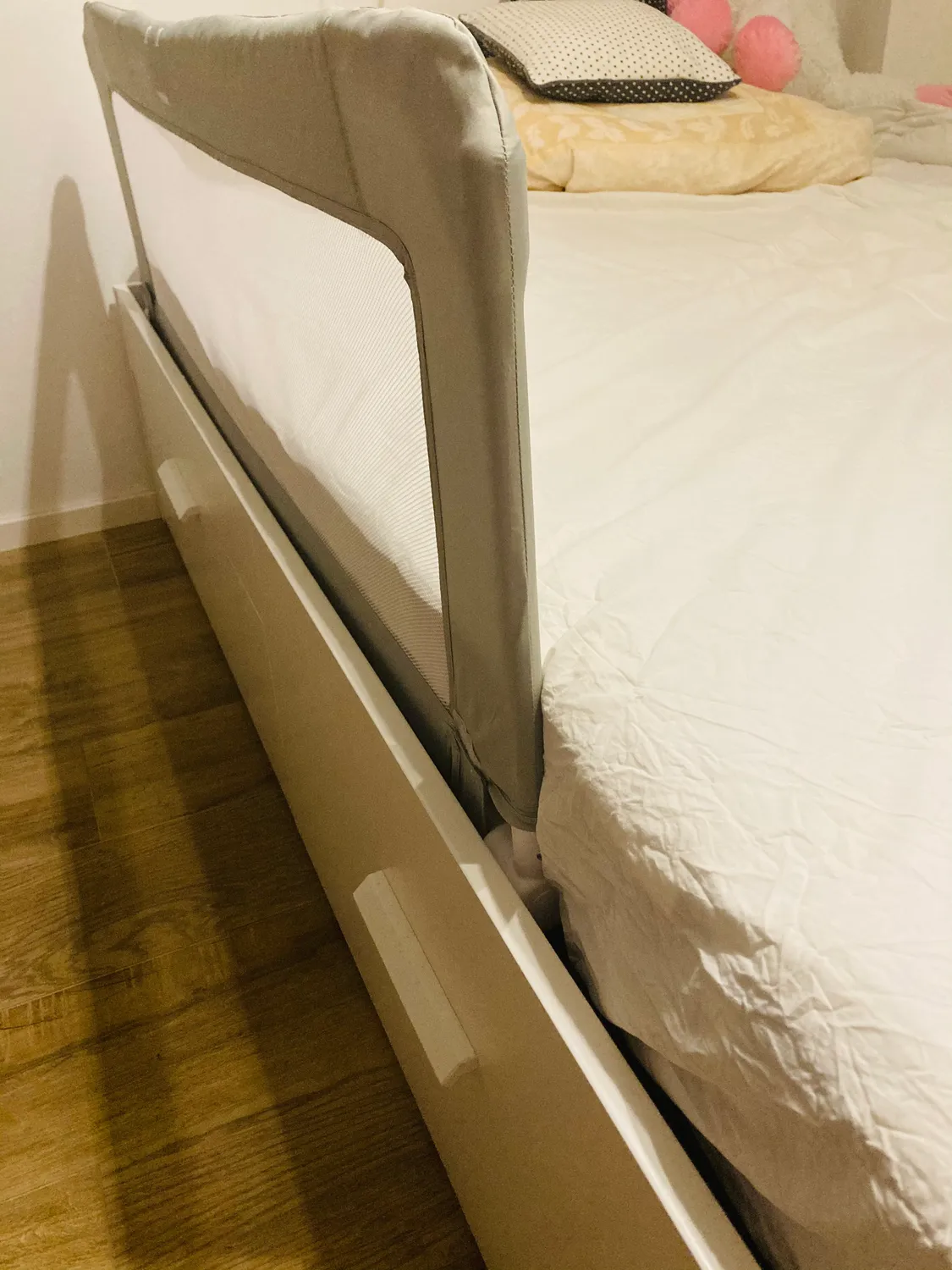 Reer ByMySide Bettgitter 150x50 cm grau extrahoch