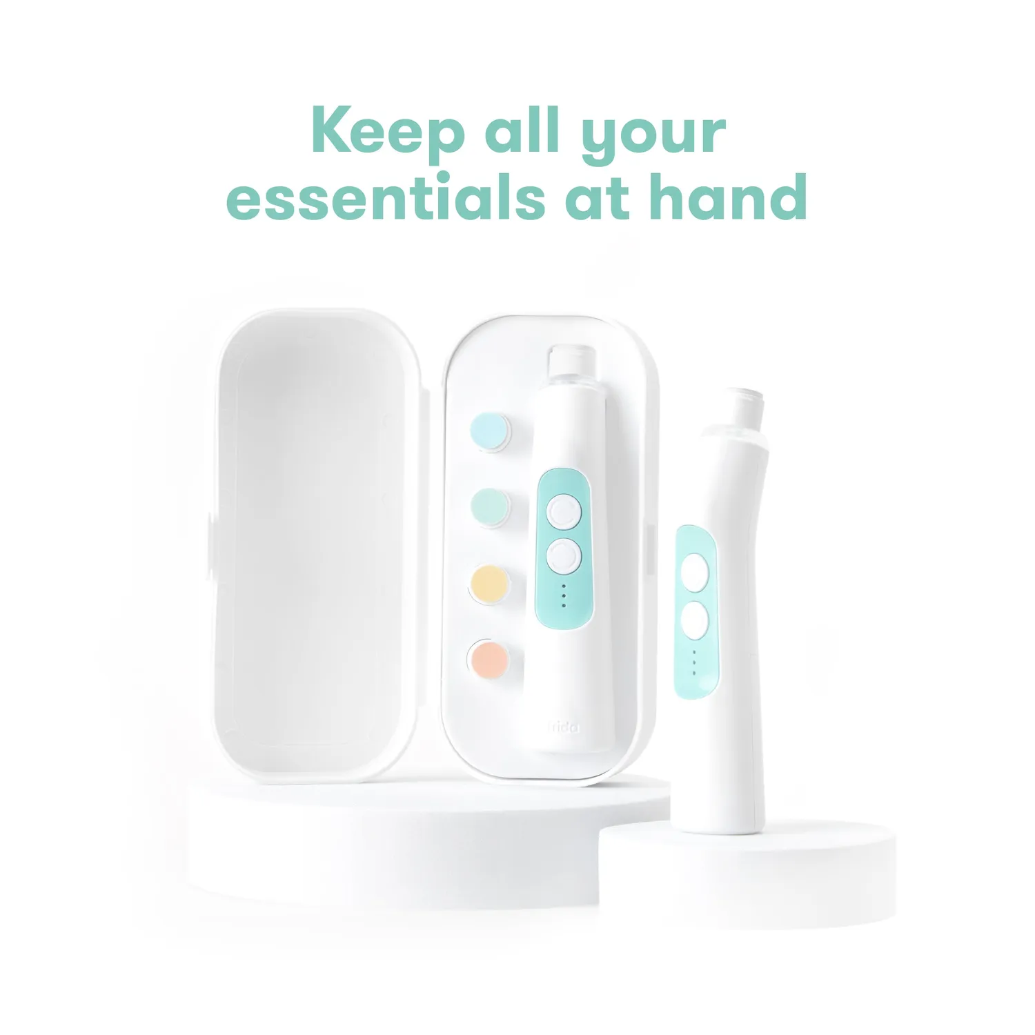 Frida Baby Elektrische Nagelfeile Baby LED 4 Aufsätze