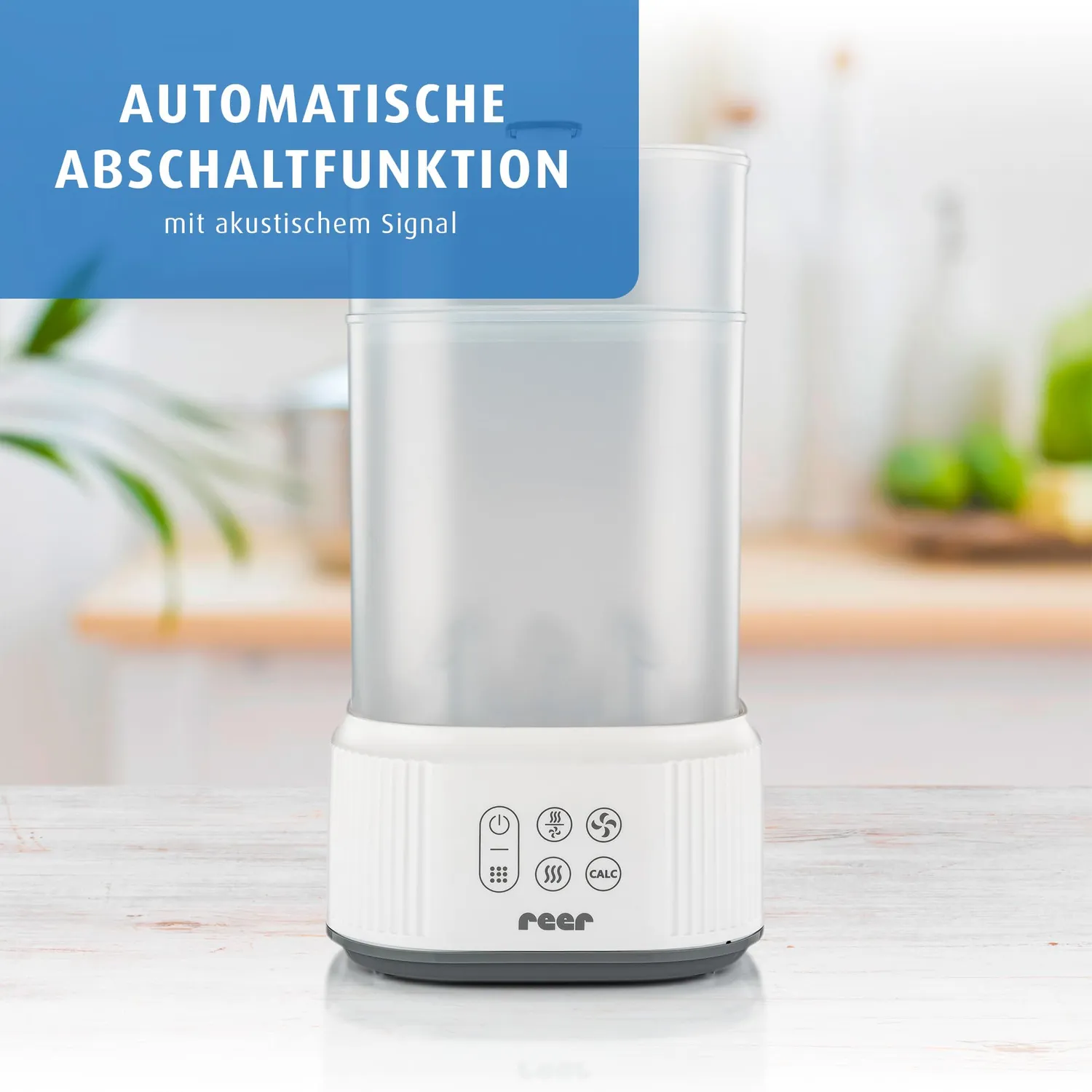 Reer VapoDryS Babyflaschen-Sterilisator Trockner 5 Flaschen