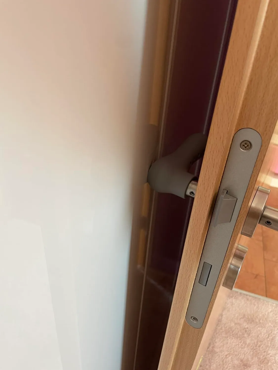 reer HandleGuard Türgriffschutz 4 Stück Silikon Grau