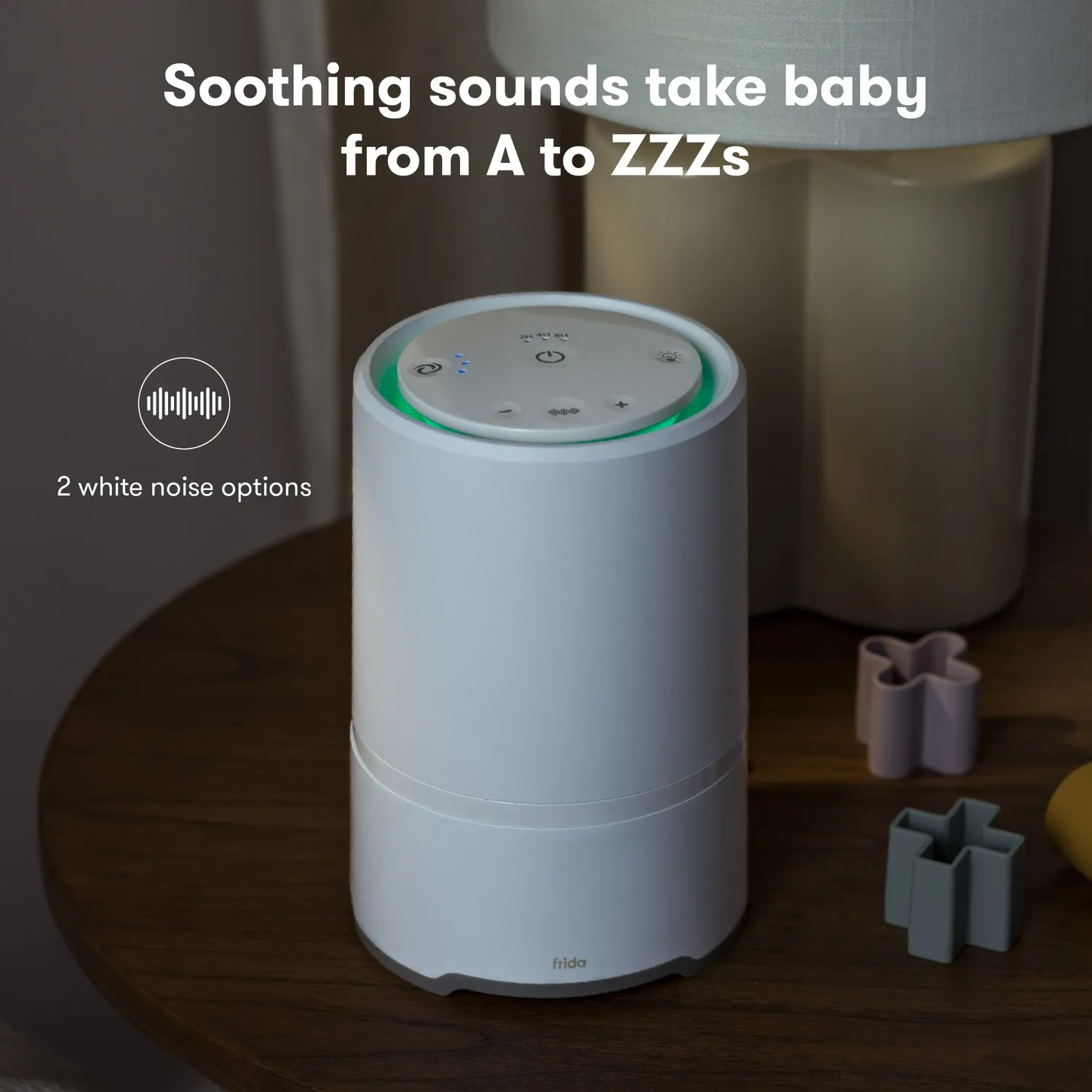 Frida Baby 3-in-1 Luftreiniger Sound Nachtlicht HEPA
