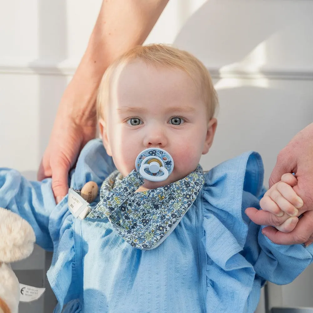 BIBS Liberty Schnullerkette Capel Sage Bio-Baumwolle