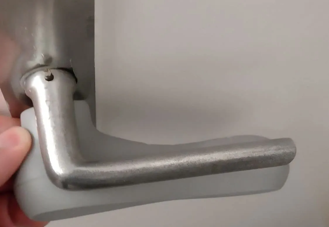 reer HandleGuard Türgriffschutz 4 Stück Silikon Grau
